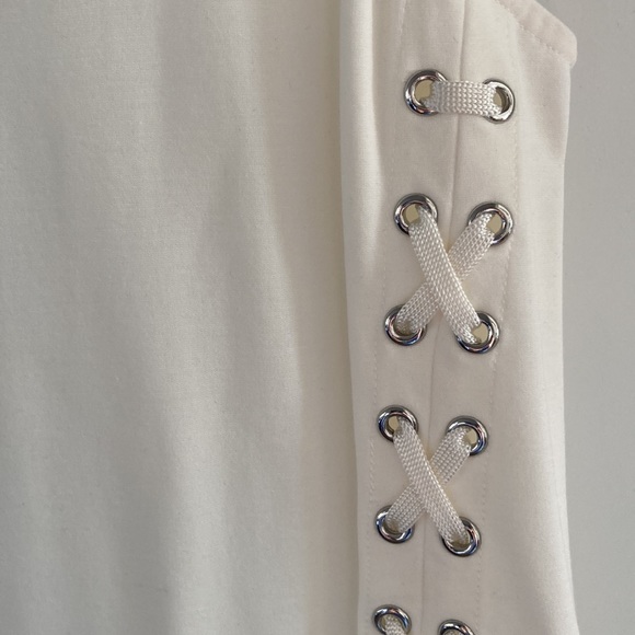 NWT Lauren Ralph Lauren Sleeveless Tunic with Side Lacing and Slit Size S - Picture 2 of 7